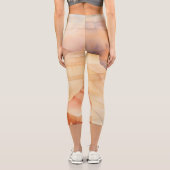 Wüstenschlucht Capri Leggings (Rückseite)