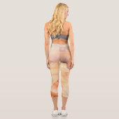 Wüstenschlucht Capri Leggings (Rückseite)