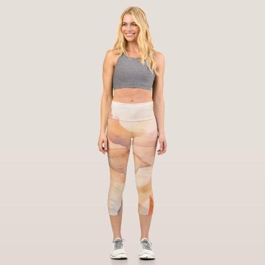 Wüstenschlucht Capri Leggings (Vorderseite)