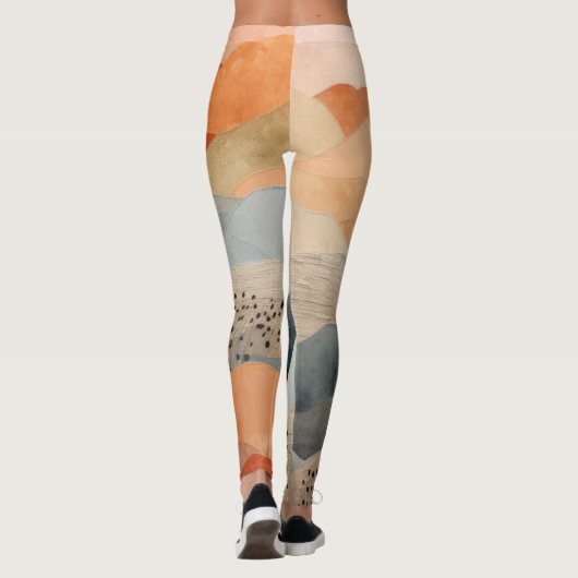 Wüstenschlucht Leggings (Rückseite)