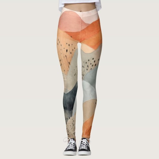 Wüstenschlucht Leggings (Vorderseite)