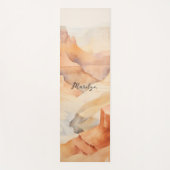 Wüstenschlucht Yogamatte (Vorderseite)