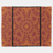 Wüstensonne 90 fleecedecke (Vorderseite (Horizontal))