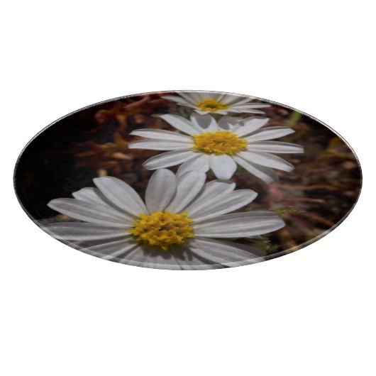 Wüstenstar-Wildblumen Schneidebrett (Ecke)