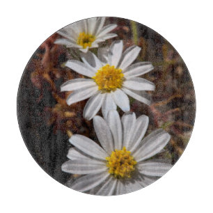 Wüstenstern-Wildblumen Schneidebrett