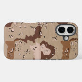 WÜSTENSTORMEN CHIP-CAMOUFLAGE Case-Mate iPhone HÜLLE (Rückseite (Horizontal))