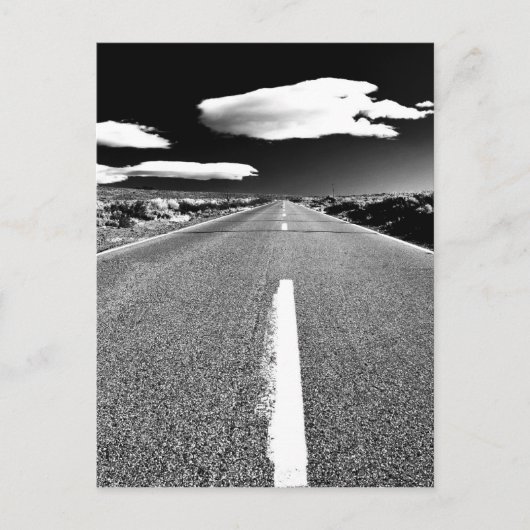 Wüstenstraße Postkarte (Vorderseite)