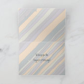 Wüstenstreifen glücklich Geburtstagskarte Karte (Innenseite)