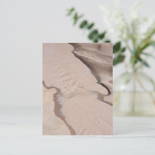 Wüstenstrom Postkarte (Stehend Vorderseite)