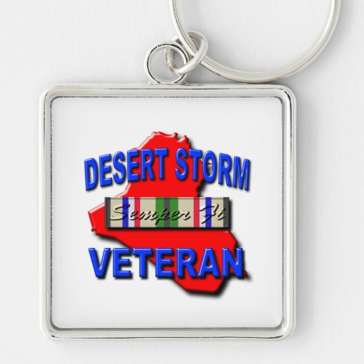 Wüstensturm-Veteranen-Service-Band, Semper FI Schlüsselanhänger (Vorne)