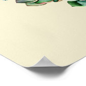 Wüstensukkulatur Poster (Ecke)