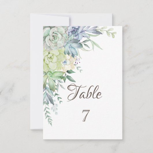 Wüstensukkulturen Einladung (Vorderseite)