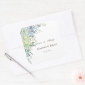 Wüstensukkulturen Quadratischer Aufkleber (Umschlag)