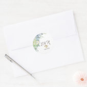 Wüstensukkulturen Runder Aufkleber (Umschlag)