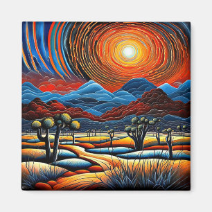 WüstenSunset 1 Magnet