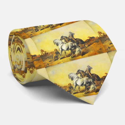 Wüstenszene Krawatte (Gerollt)