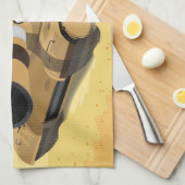 Wüstentank Geschirrtuch (Viertel Falte)