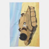 Wüstentank Geschirrtuch (Vertikal)