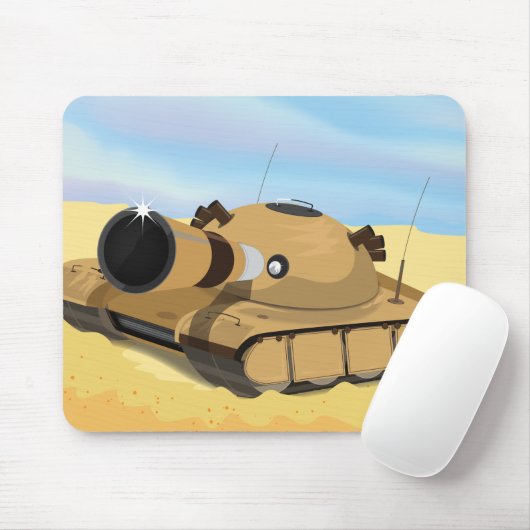 Wüstentank Mousepad (Mit Mouse)