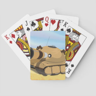 Wüstentank Spielkarten