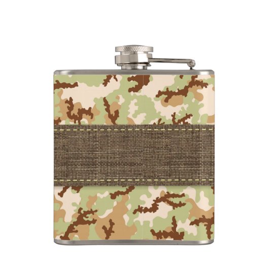 Wüstentarnung Flachmann (Rückseite)