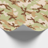 Wüstentarnung Geschenkpapier (Ecke)