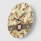 Wüstentarnung Große Wanduhr (Winkel)