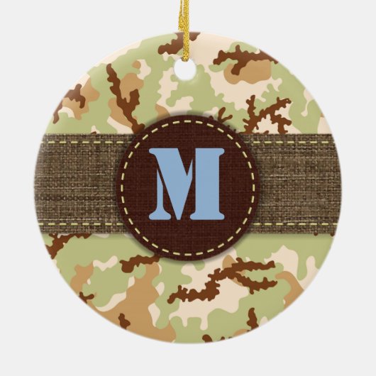 Wüstentarnung Keramik Ornament (Hinten)