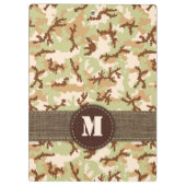 Wüstentarnung Klemmbrett (Rückseite)