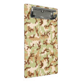 Wüstentarnung Mini Klemmbrett (Schrägansicht)