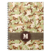 Wüstentarnung Notizblock (Vorderseite)