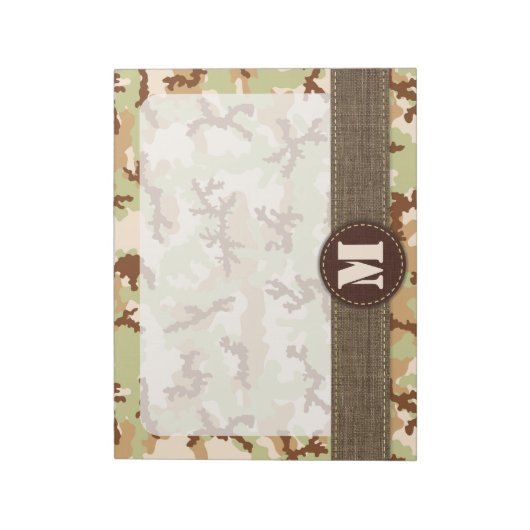 Wüstentarnung Notizblock (Rotiert)