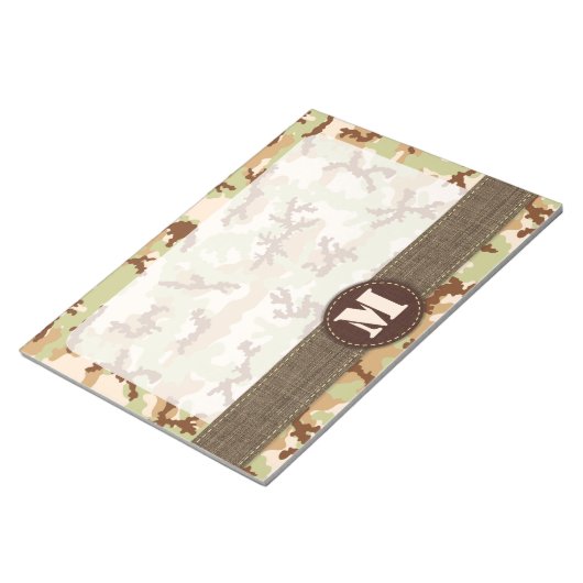 Wüstentarnung Notizblock (angewinkelt)