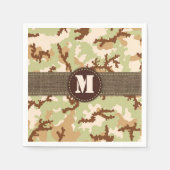 Wüstentarnung Serviette (Vorderseite)