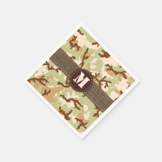 Wüstentarnung Serviette (Ecke)