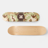 Wüstentarnung Skateboard (Horizontal)