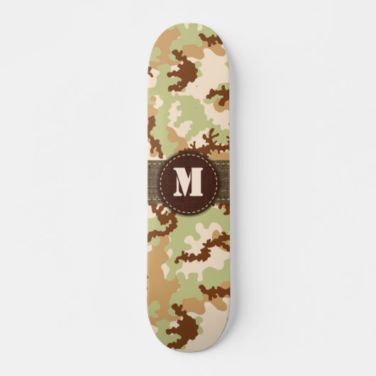 Wüstentarnung Skateboard (Vorne)