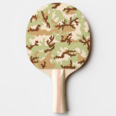 Wüstentarnung Tischtennis Schläger (Rückseite)