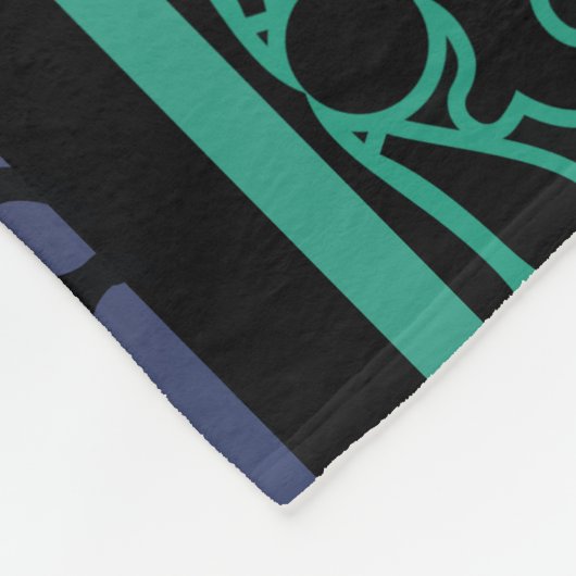 Wüstentiere Kokopelli Fleece Blanket (Ecke)