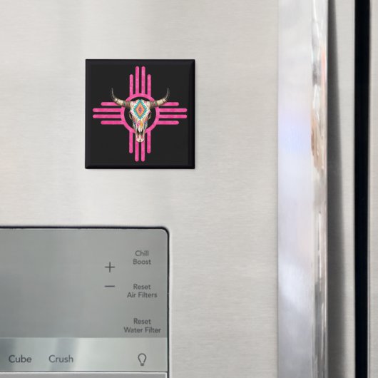 Wüstentraum Zia Kunst Magnet (In Situ (Kühlschrank))