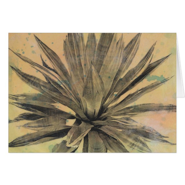 Wüstenträume | Grüne Pflanze (Vorderseite (Horizontal))