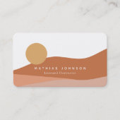 Wüstenträume Minimalistisch Tag und Nacht (Vorderseite)