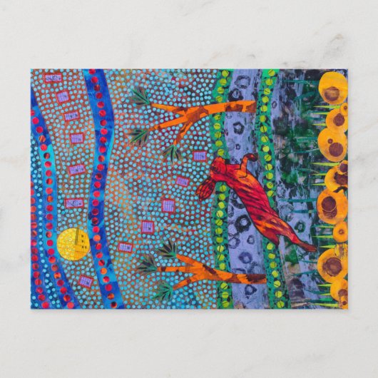 Wüstenträume Postkarte (Vorderseite)