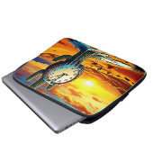 Wüstenuhr Dreamscape Laptopschutzhülle (Vorne Knopf)