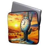 Wüstenuhr Dreamscape Laptopschutzhülle (Vorderseite Links)