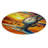 Wüstenuhr Dreamscape Schneidebrett (Ecke)