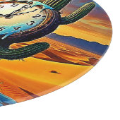 Wüstenuhr Dreamscape Schneidebrett (Ecke)