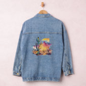 Wüstenuntergang in Mexiko Jeansjacke (Hangar)
