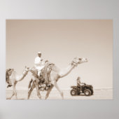 Wüstenverkehr Poster (Vorne)