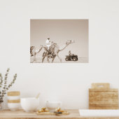 Wüstenverkehr Poster (Küche)